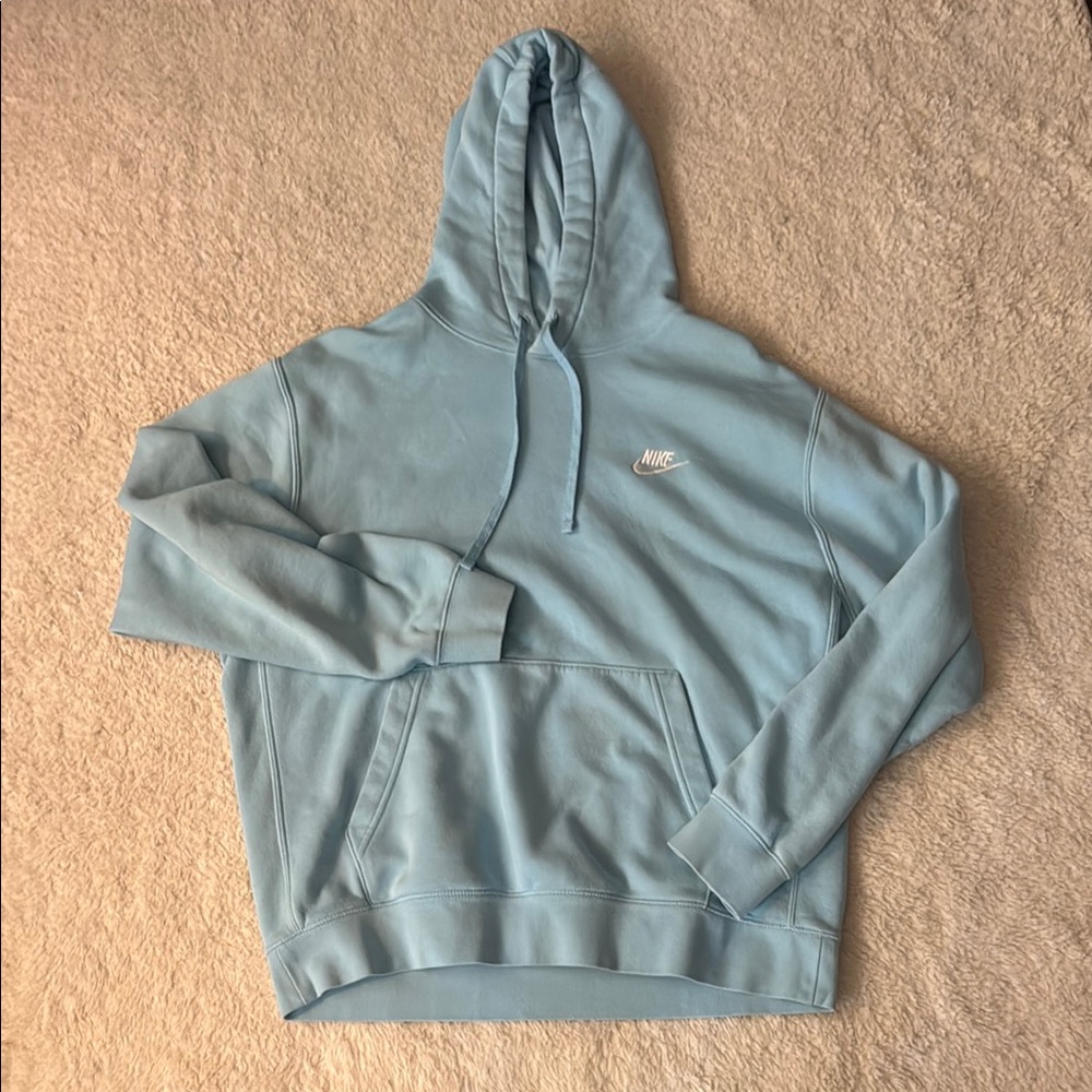 Nike Light Blue Hoodie